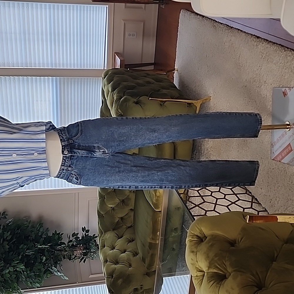 Denim Mom jeans size 0